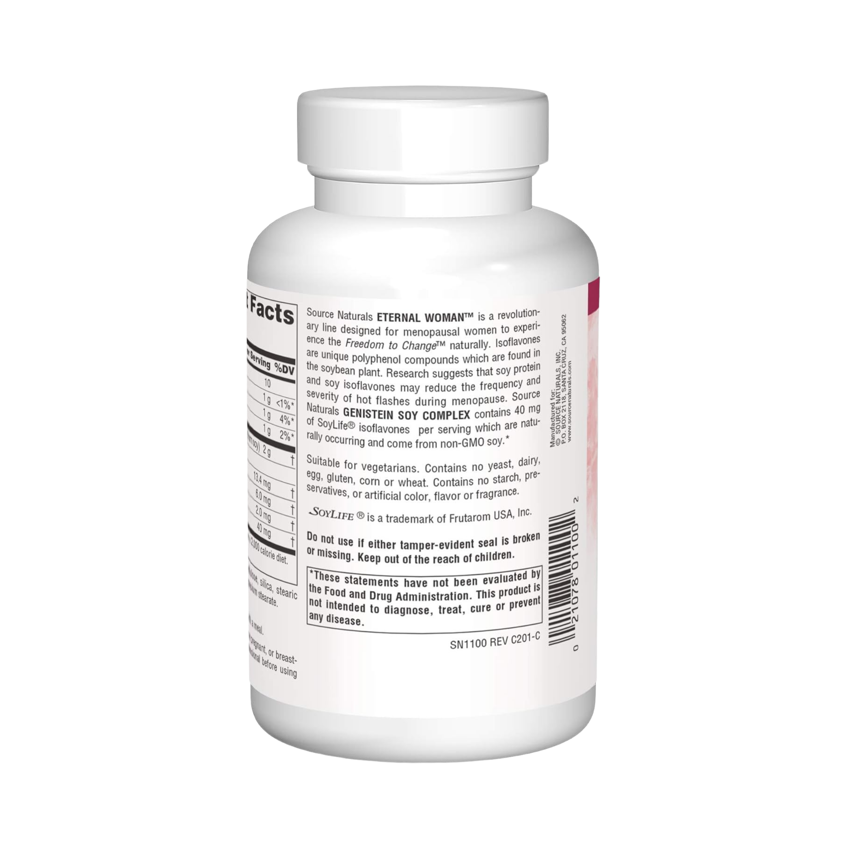 Source Naturals, Eternal Woman Genistein Soy Complex, 1000 Mg, 120 Tablets