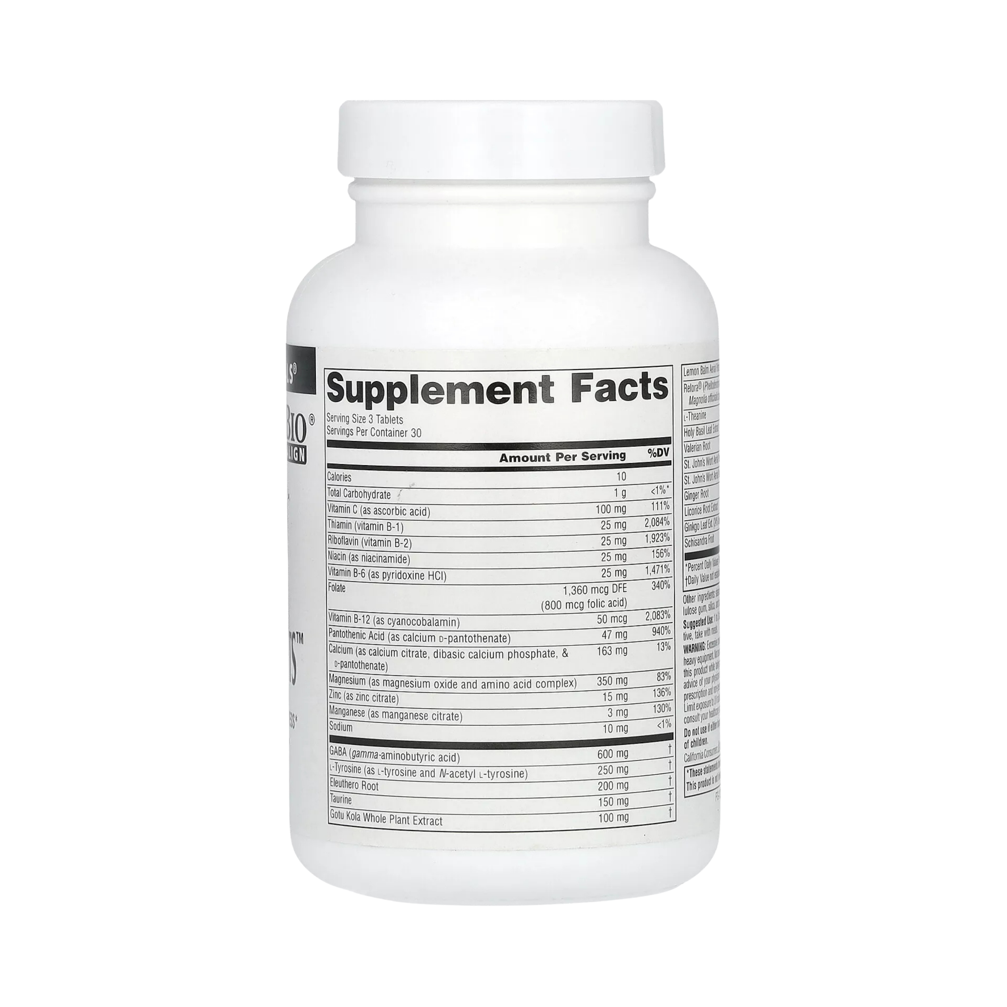 Source Naturals, Calm Thoughts, 90 Tablets