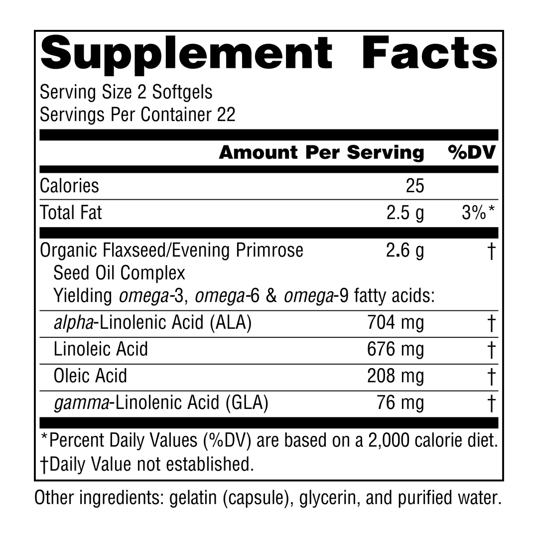 Source Naturals, Flax Seed-Primrose Oil, 1300 Mg, 45 Softgels