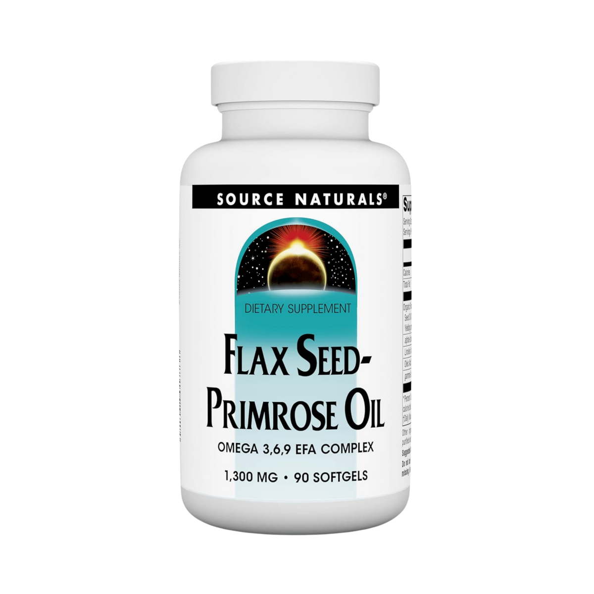 Source Naturals, Flax Seed-Primrose Oil, 1300 Mg, 90 Softgels