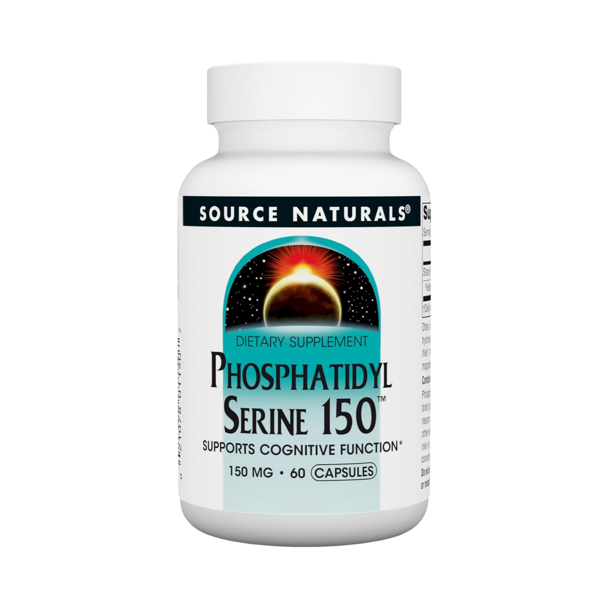 Source Naturals, Phosphatidyl Serine, 150 Mg, 60 Capsules
