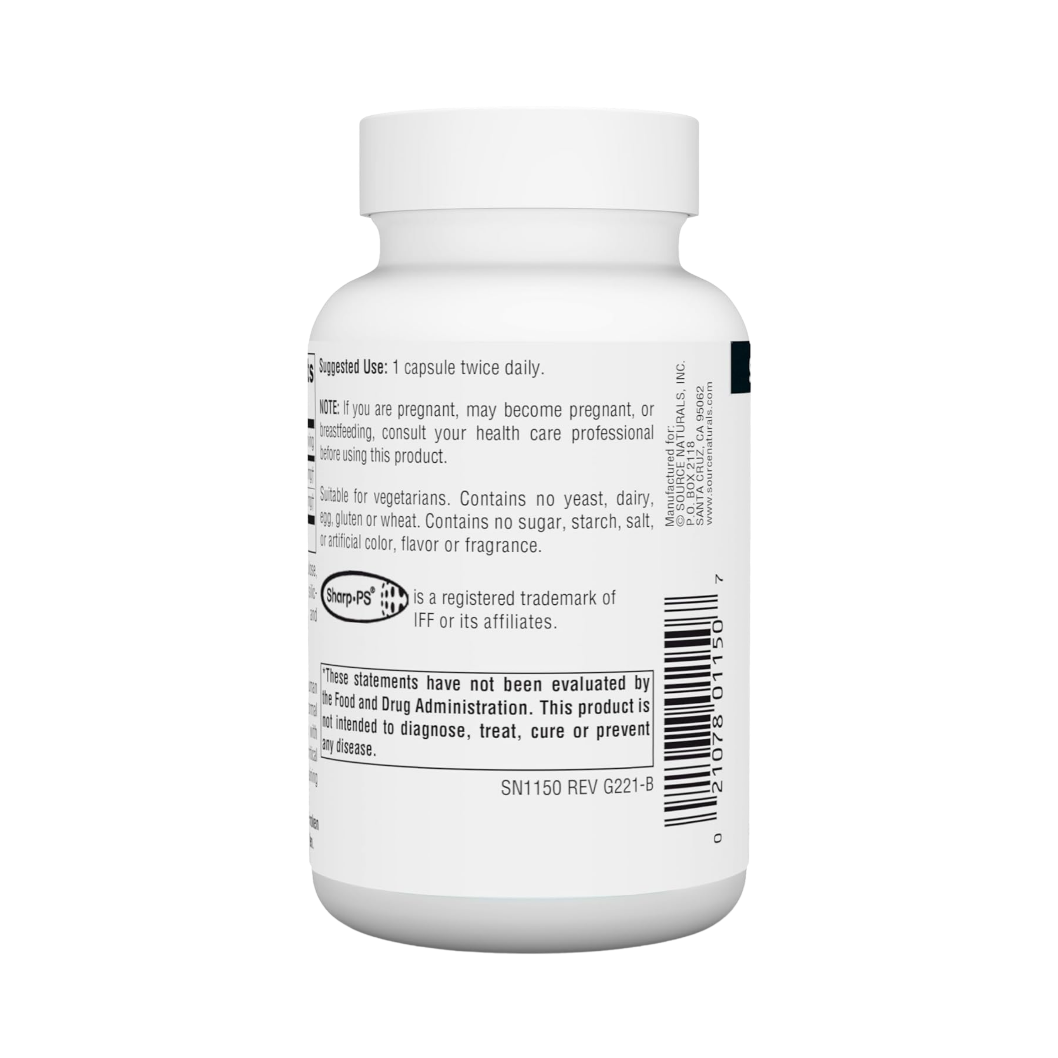 Source Naturals, Phosphatidyl Serine, 150 Mg, 60 Capsules