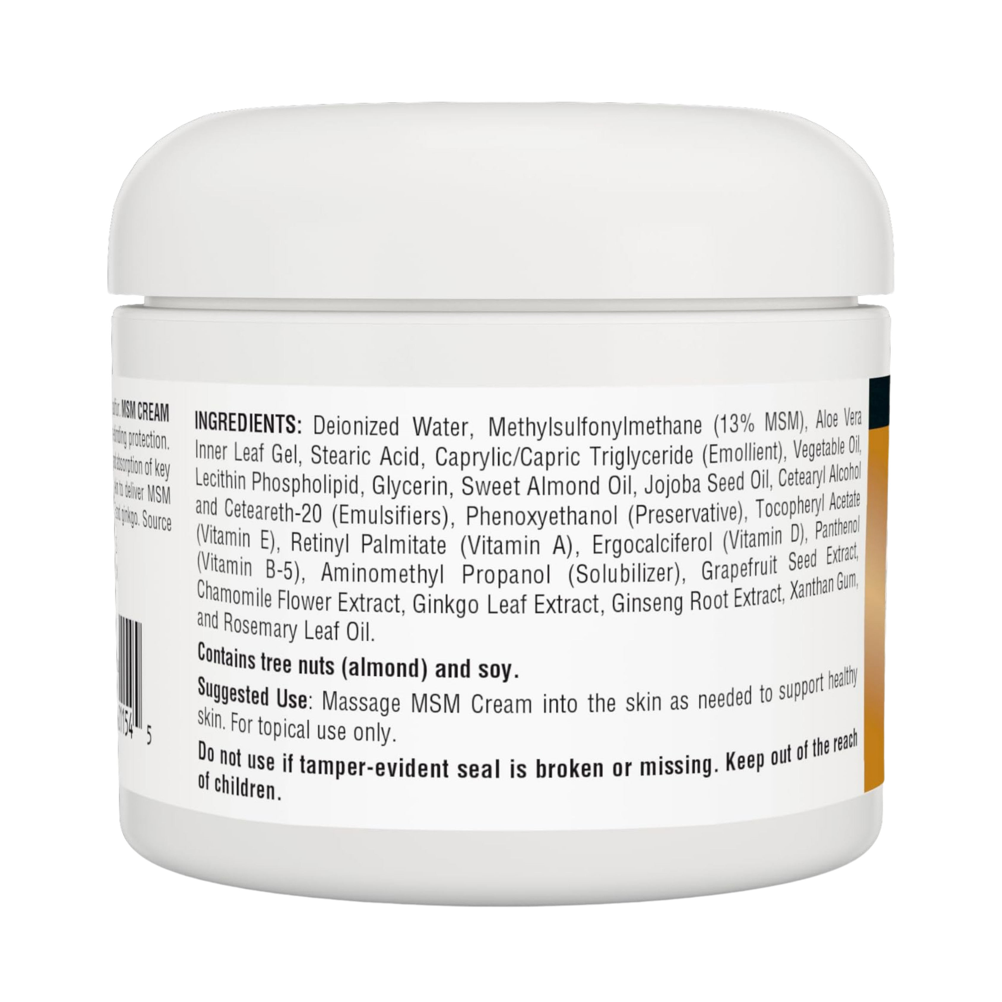 Source Naturals, MSM Cream, 4 Oz