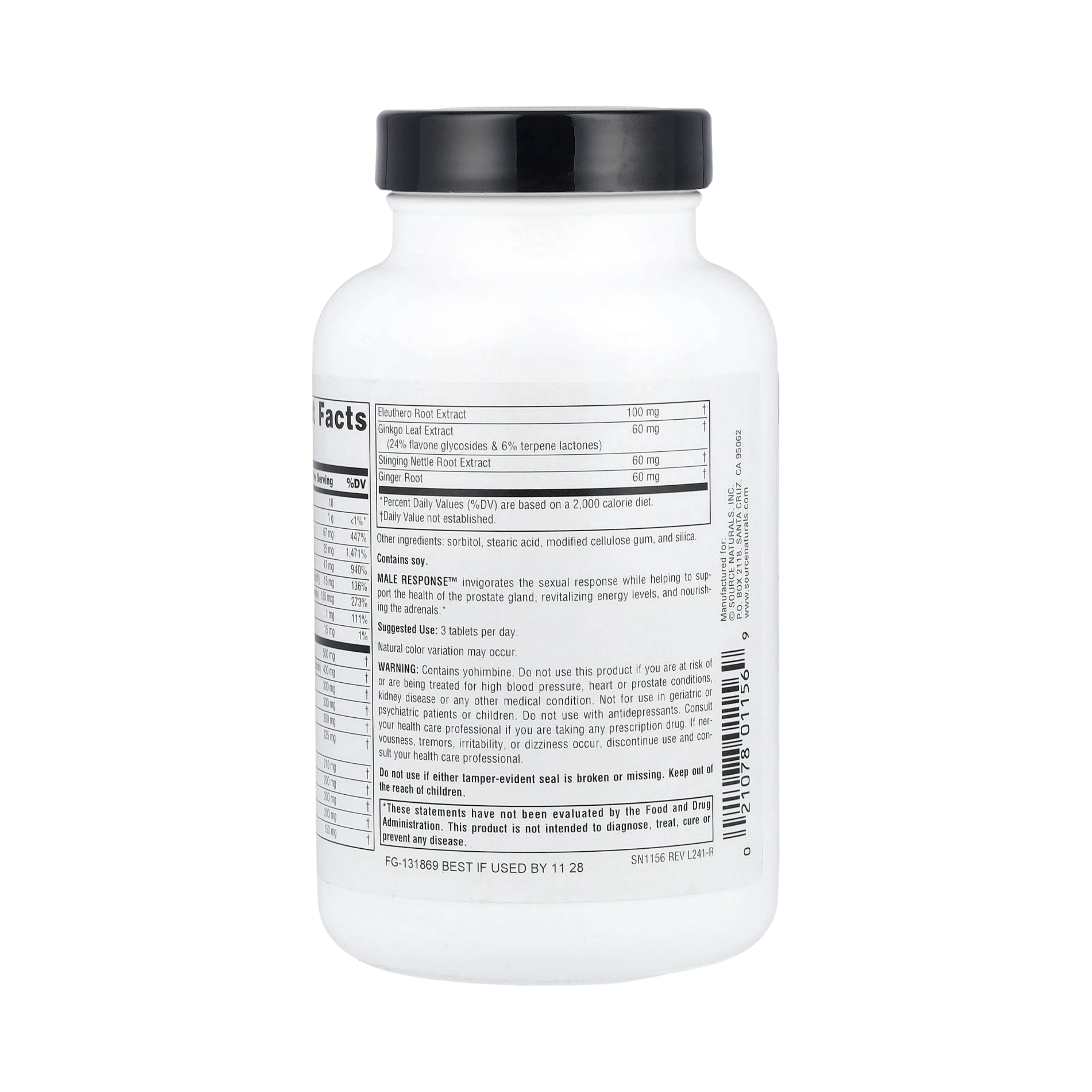 Source Naturals, Male Response, 90 Tablets