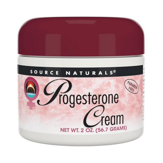 Source Naturals, Progesterone Cream, 2 Oz Jar