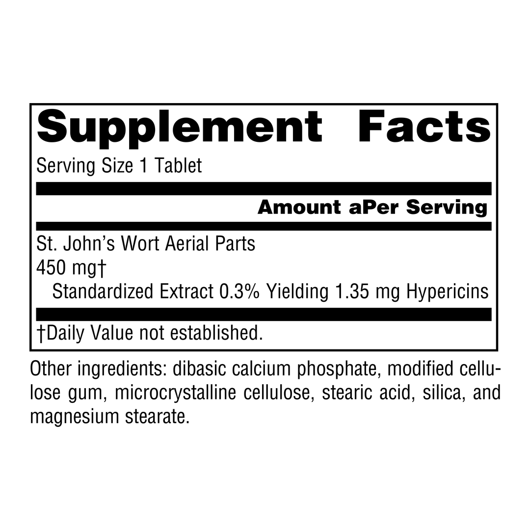 Source Naturals, St. John's Wort 450, 450 Mg, 45 Tablets
