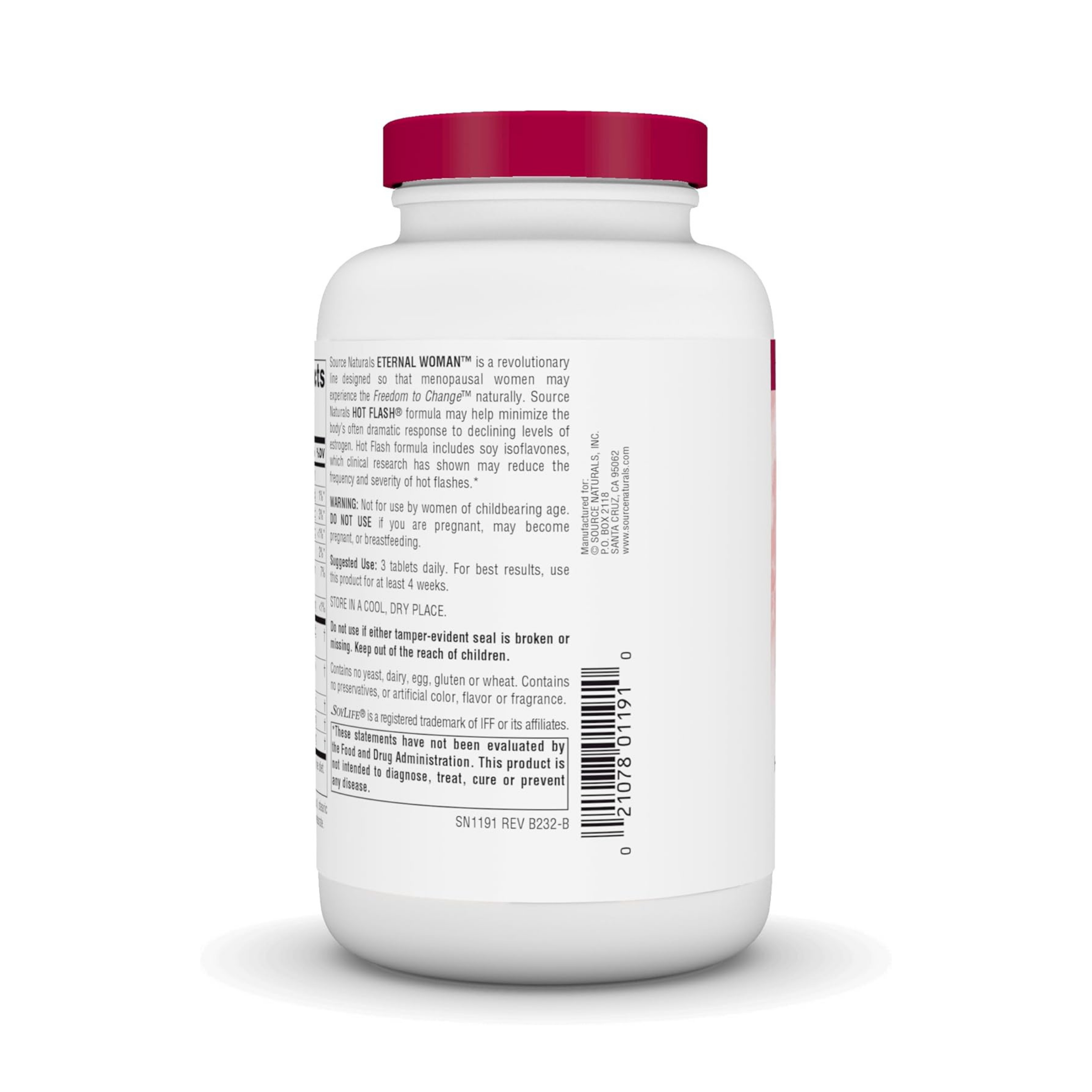 Source Naturals, Hot Flash, 180 Tablets