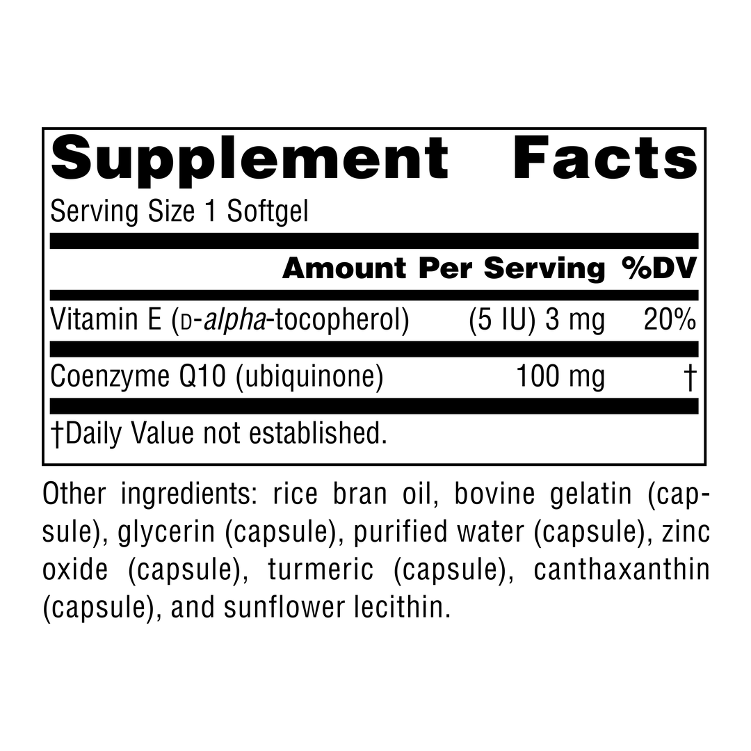 Source Naturals, Coenzyme Q10, 100 Mg, 30 Softgels