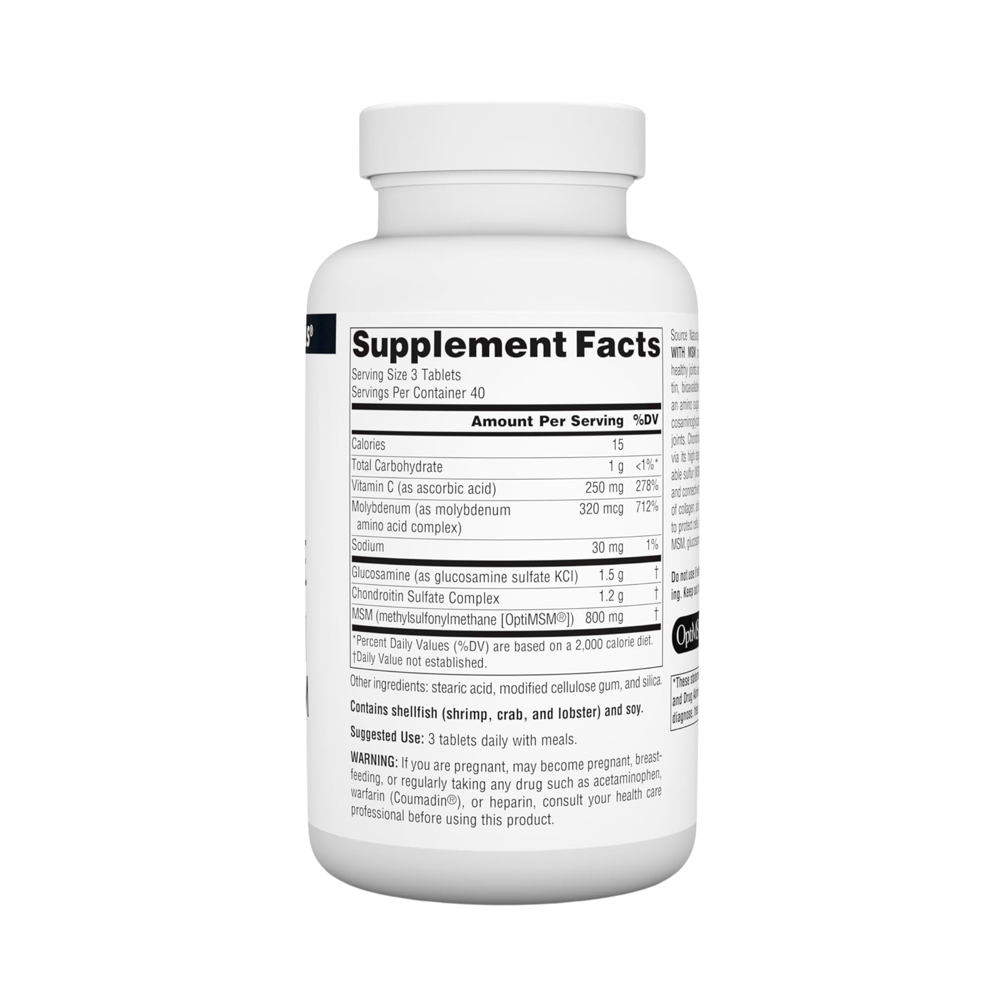 Source Naturals, Glucosamine Chondroitin Complex with MSM, 120 Tablets
