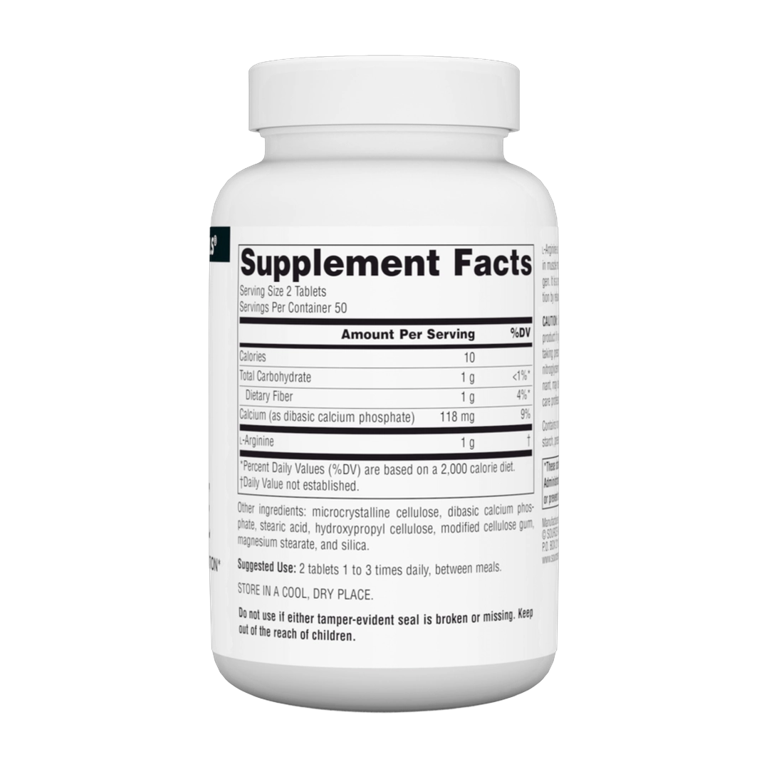 Source Naturals, L-Arginine, 500 Mg, 100 Tablets