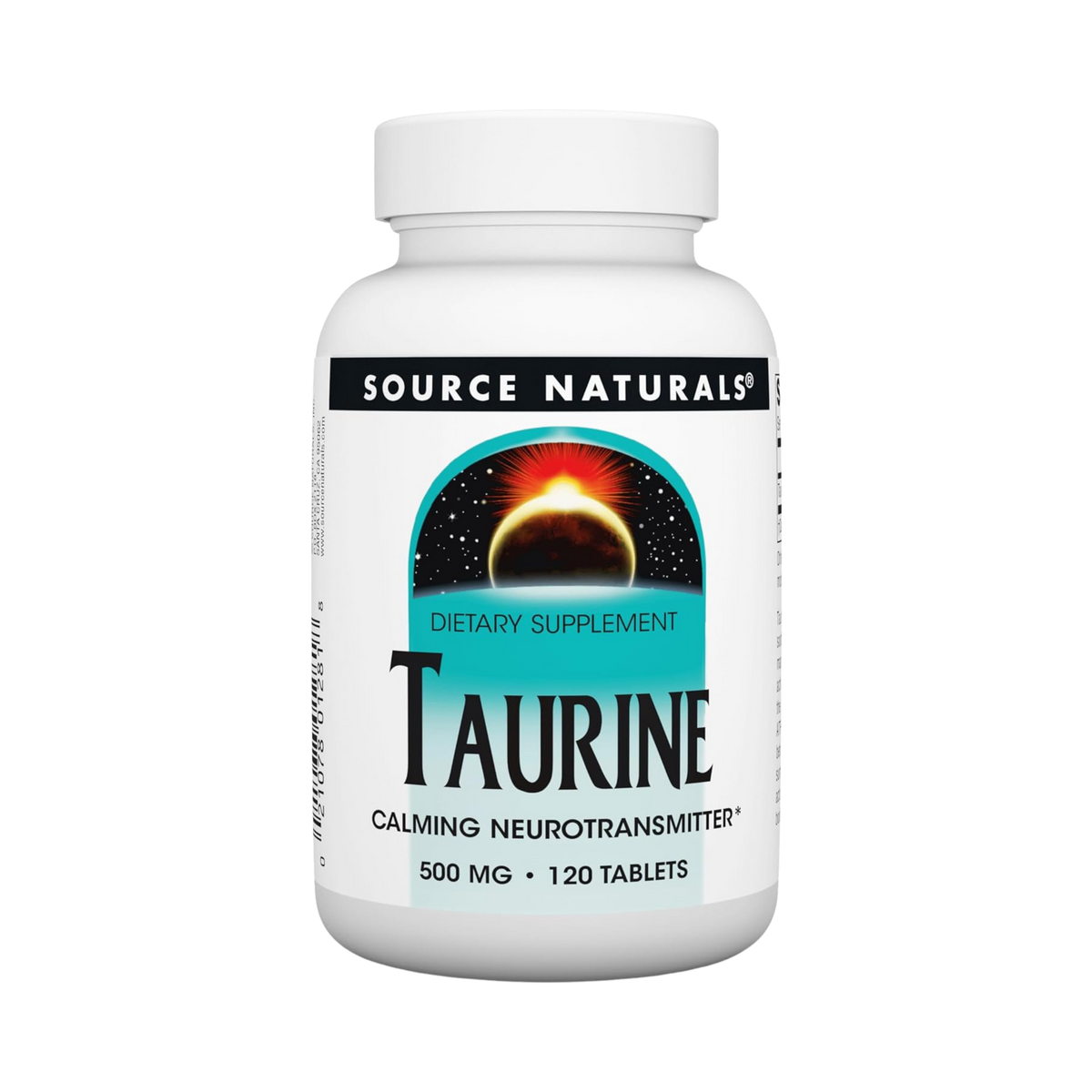 Source Naturals, Taurine, 500 Mg, 120 Tablets