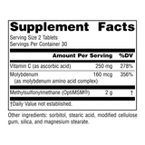 Source Naturals, MSM with Vitamin C, 1000 Mg, 60 Tablets