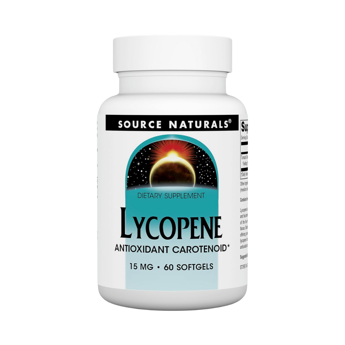 Source Naturals, Lycopene, 15 Mg, 60 Softgels