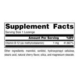 Source Naturals, MethylCobalamin, 1 Mg, 60 Cherry Lozenge