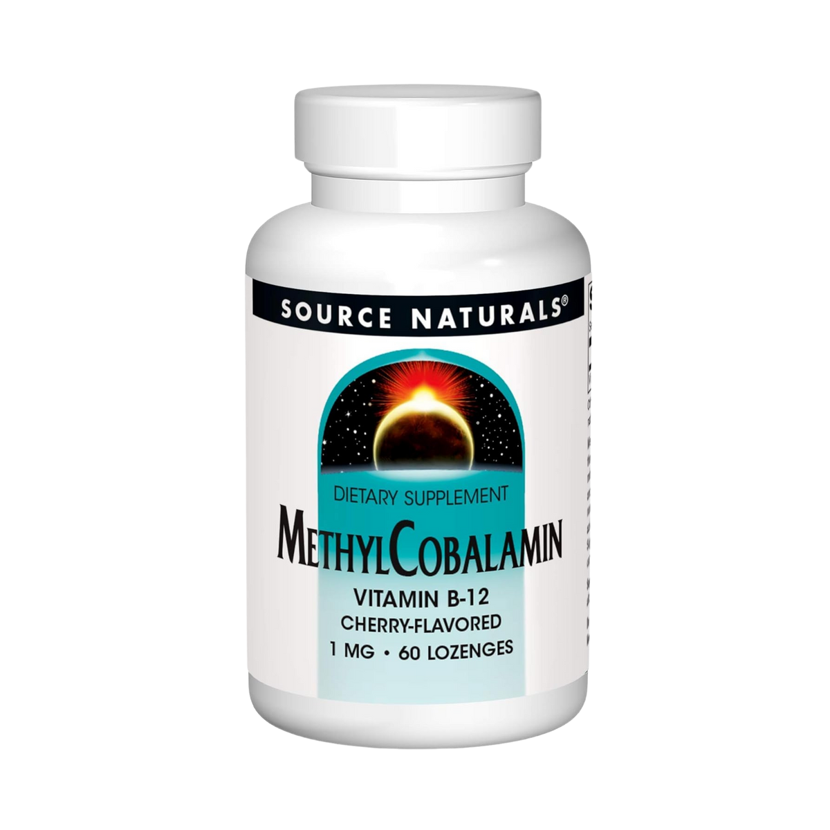 Source Naturals, MethylCobalamin, 1 Mg, 60 Cherry Lozenge