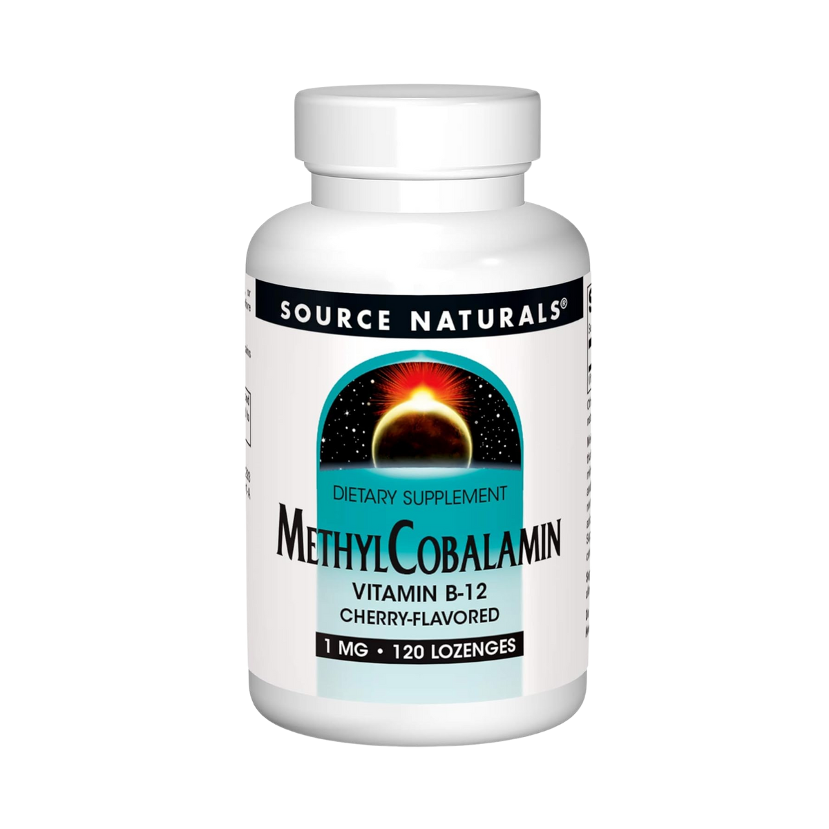 Source Naturals, MethylCobalamin, 1 Mg, 120 Cherry Lozenge