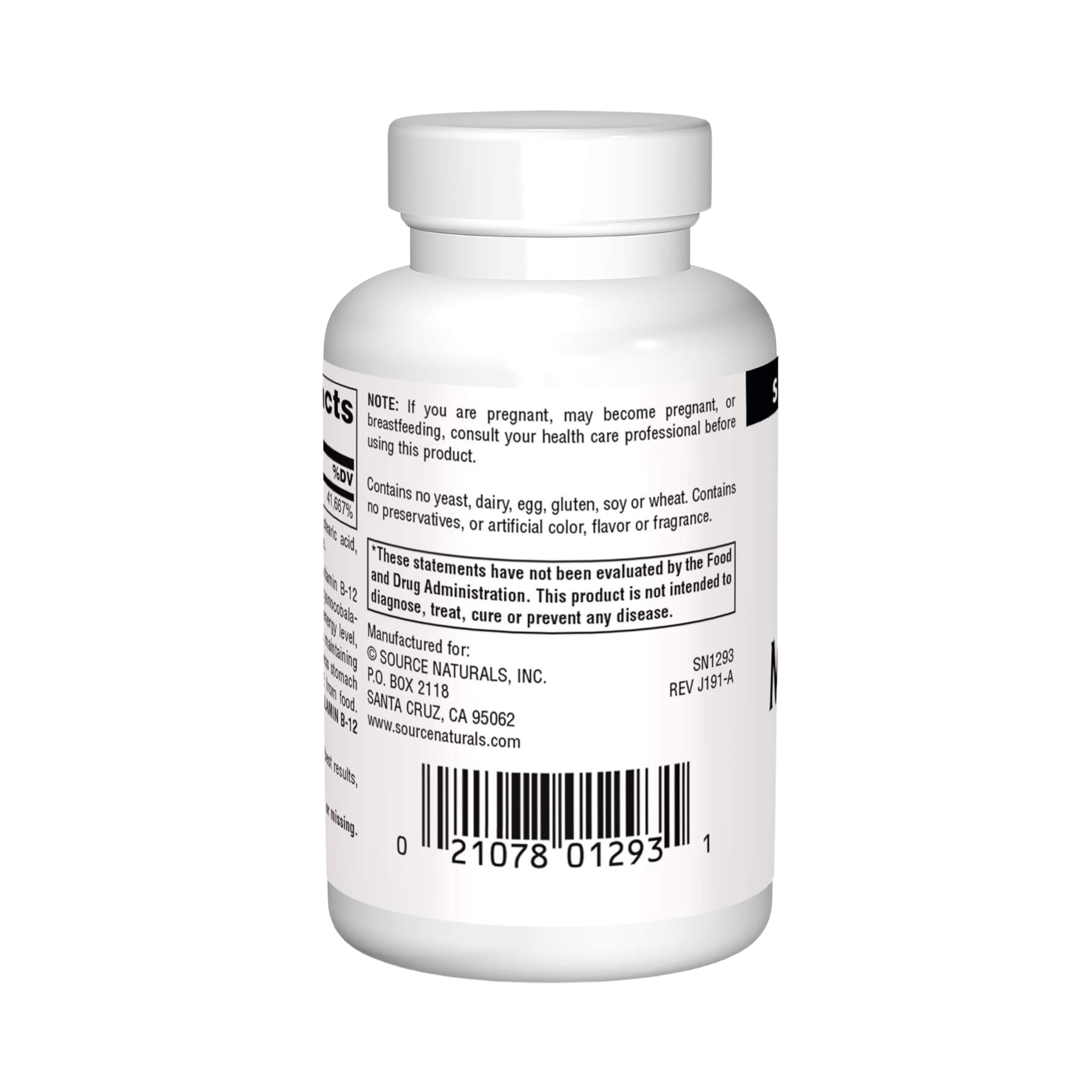 Source Naturals, MethylCobalamin, 1 Mg, 120 Cherry Lozenge