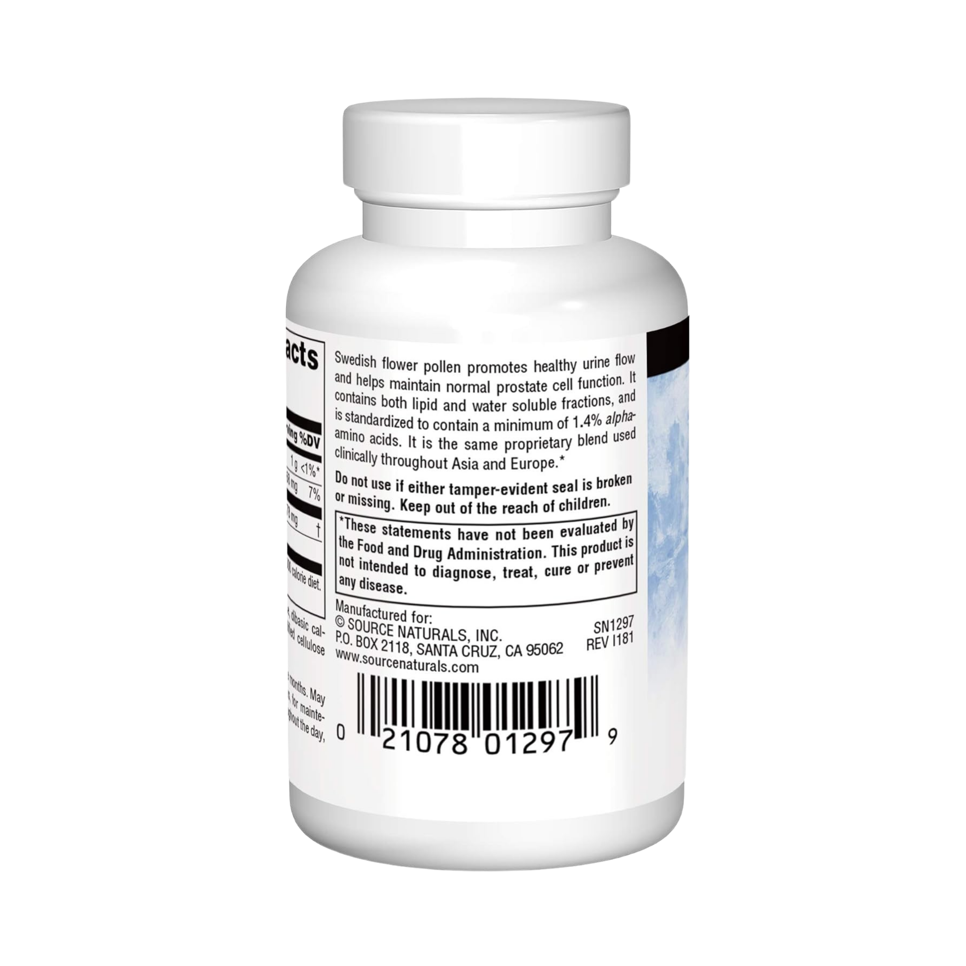 Source Naturals, Swedish Flower Pollen, 90 Tablets