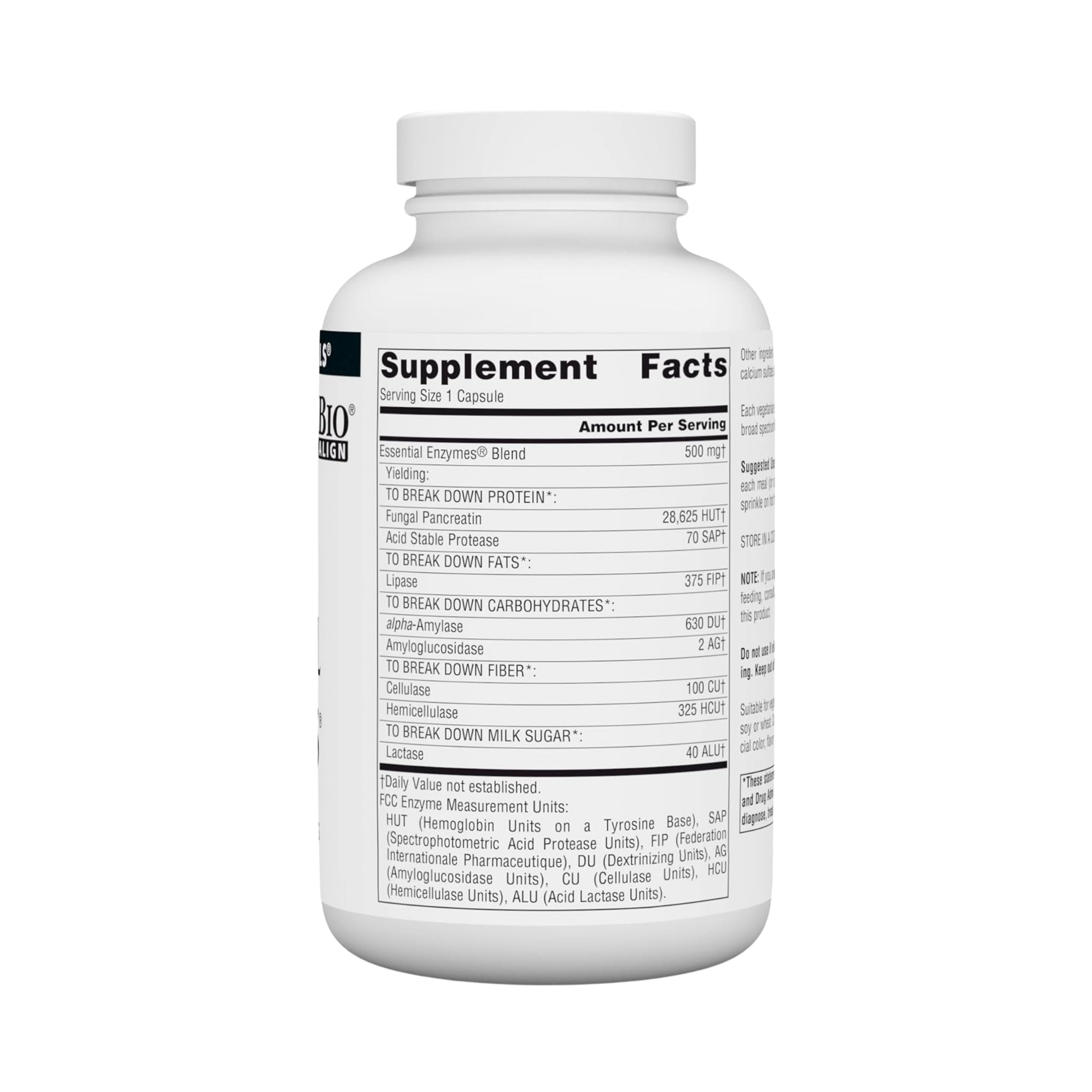 Source Naturals, Essential Enzymes Daily, 500 Mg, 240 Vegi Capsules