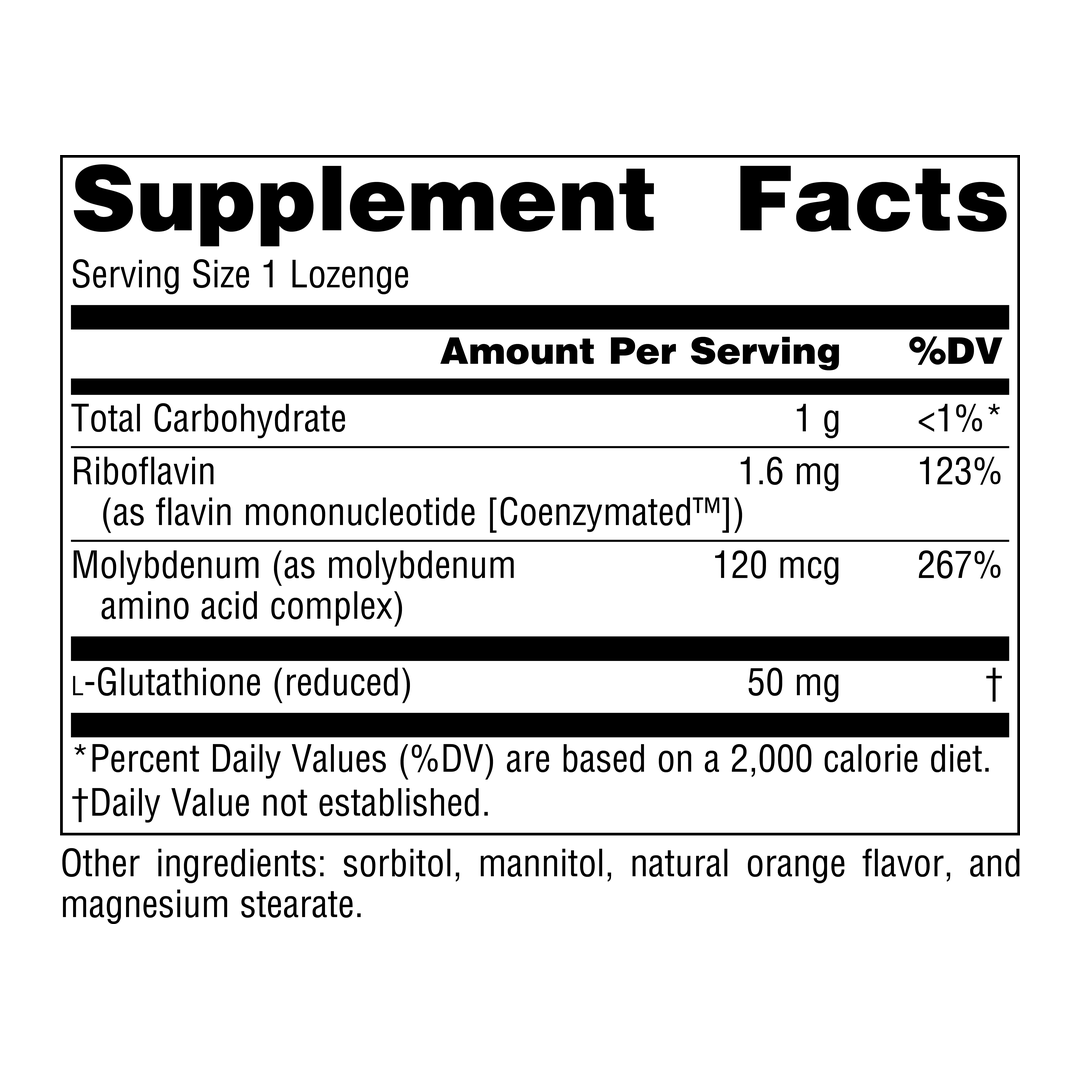 Source Naturals, Glutathione Complex, Reduced, 50 Mg, 100 Orange Lozenge
