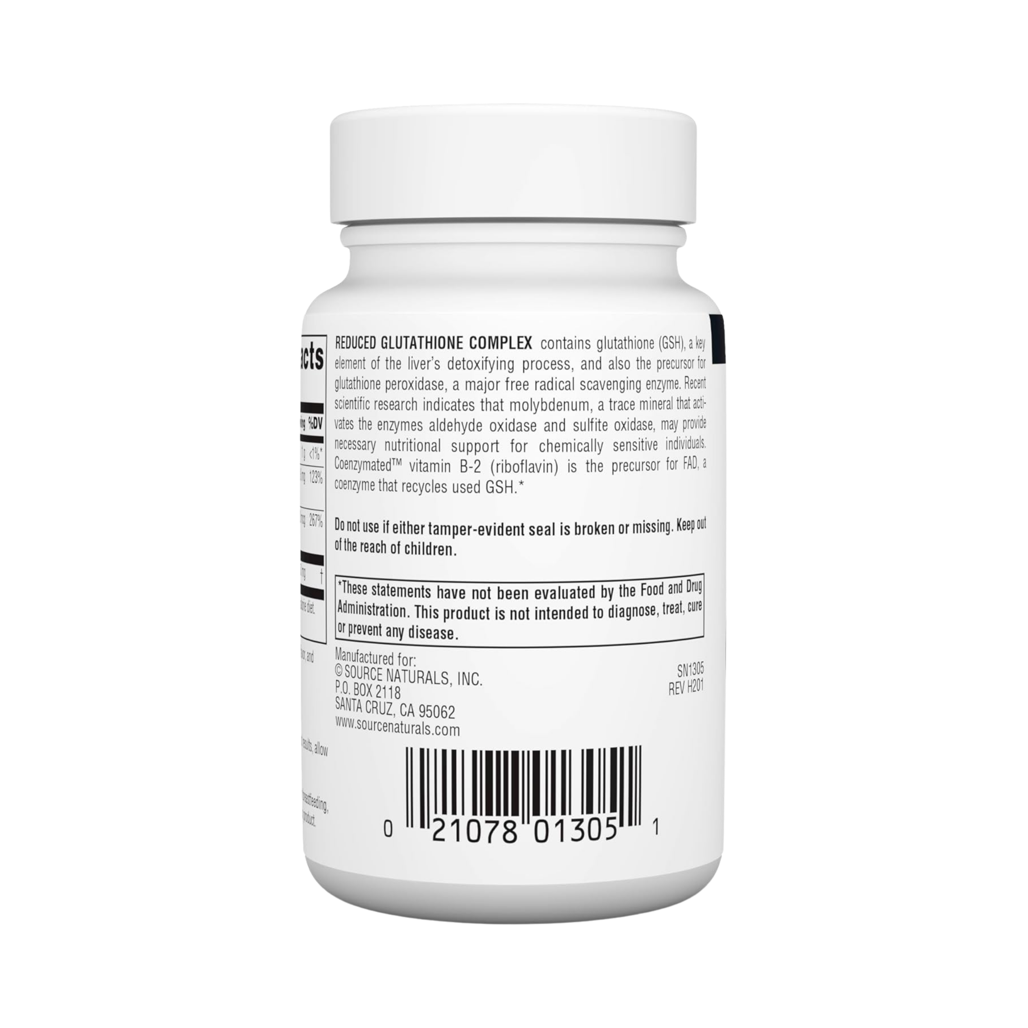 Source Naturals, Glutathione Complex, Reduced, 50 Mg, 100 Orange Lozenge