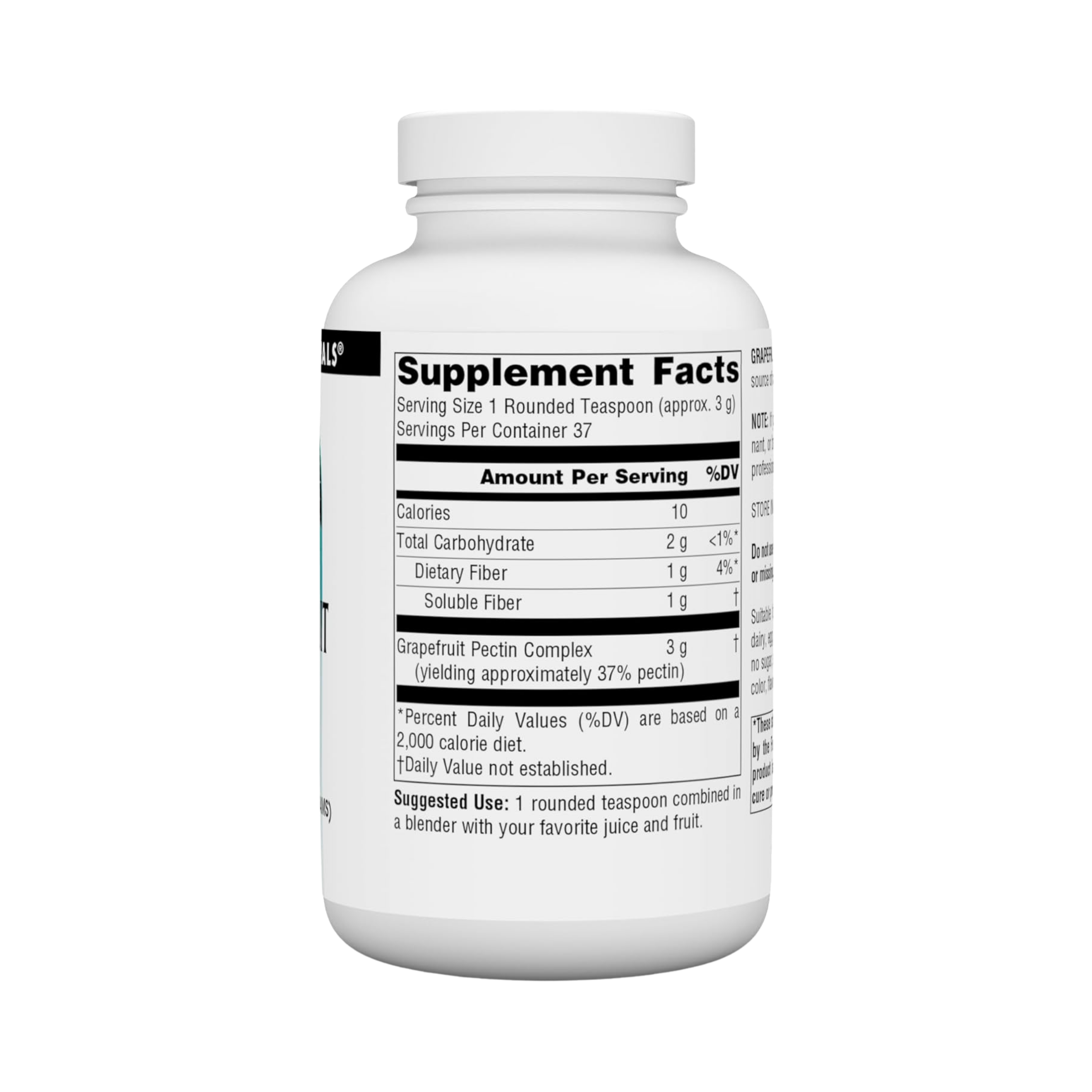 Source Naturals, Grapefruit Pectin, 4 Powder