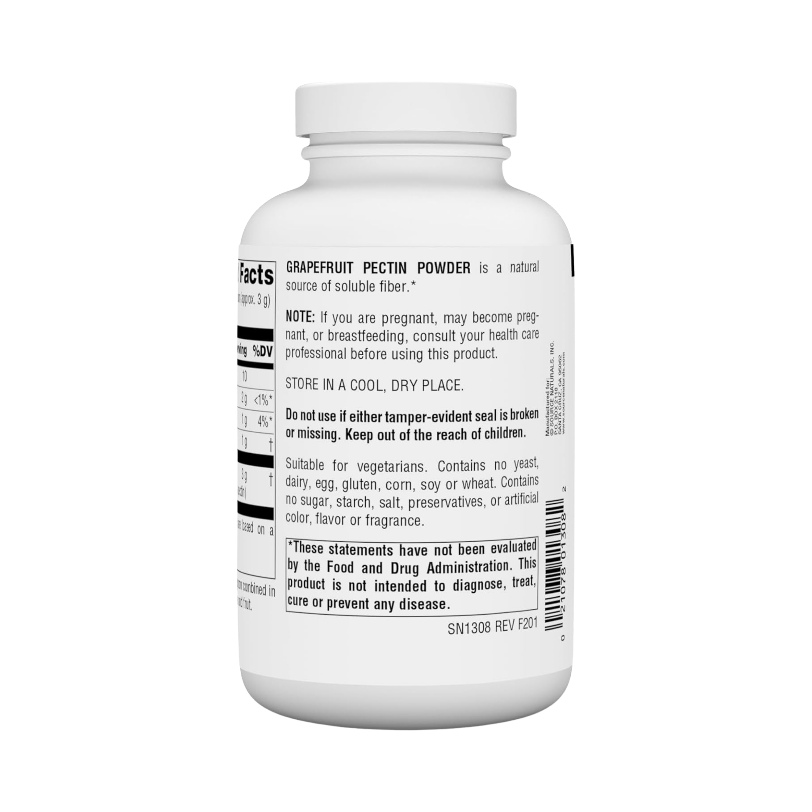 Source Naturals, Grapefruit Pectin, 4 Powder
