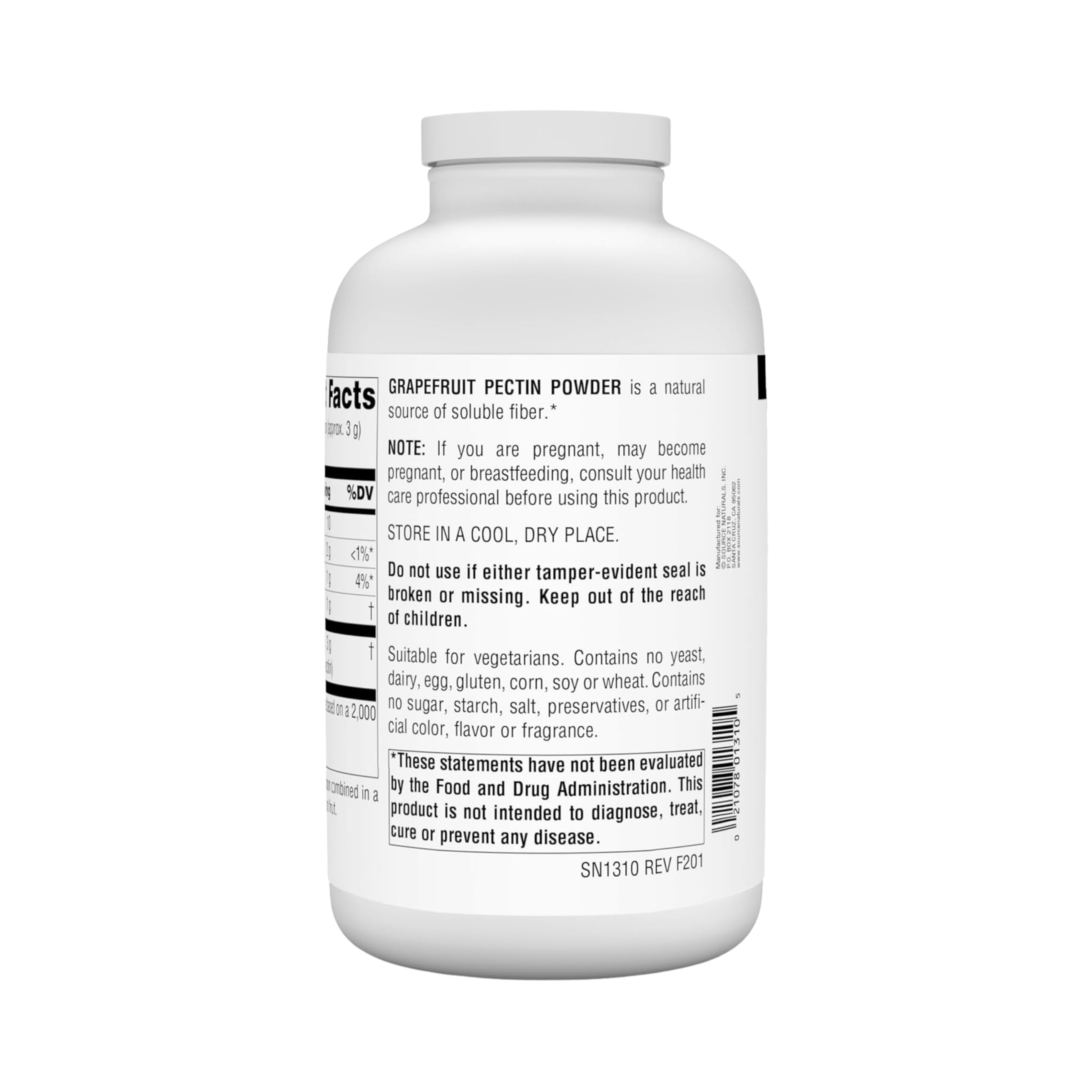 Source Naturals, Grapefruit Pectin, 16 Powder