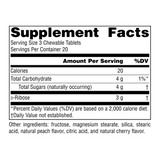 Source Naturals, D-Ribose, 60 Fruit Chewables