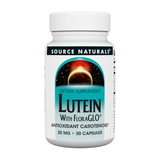 Source Naturals, Lutein with FloraGLO, 20 Mg, 30 Capsules
