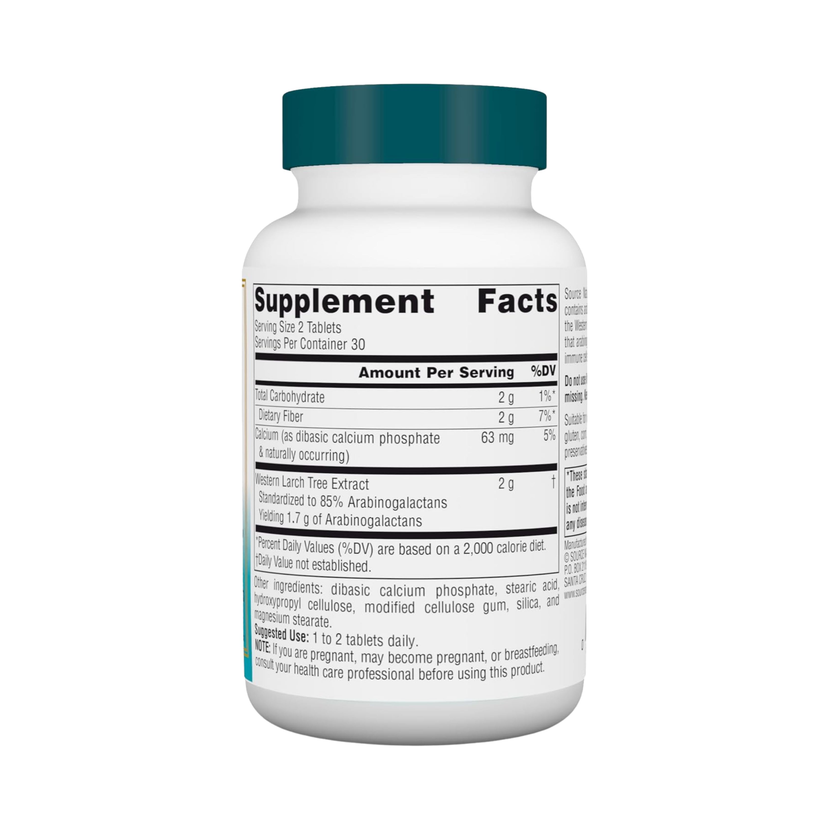 Source Naturals, Wellness Larch Extract, 1000 Mg, 60 Tables
