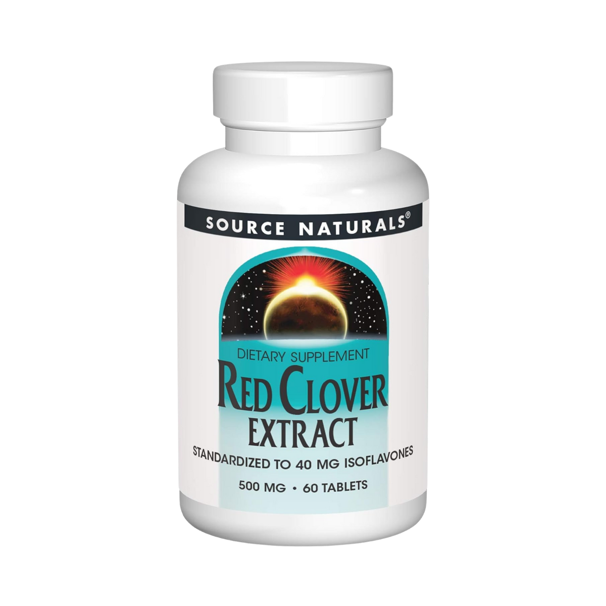 Source Natuarls, Red Clover Extract, 500 Mg, 60 Tablets