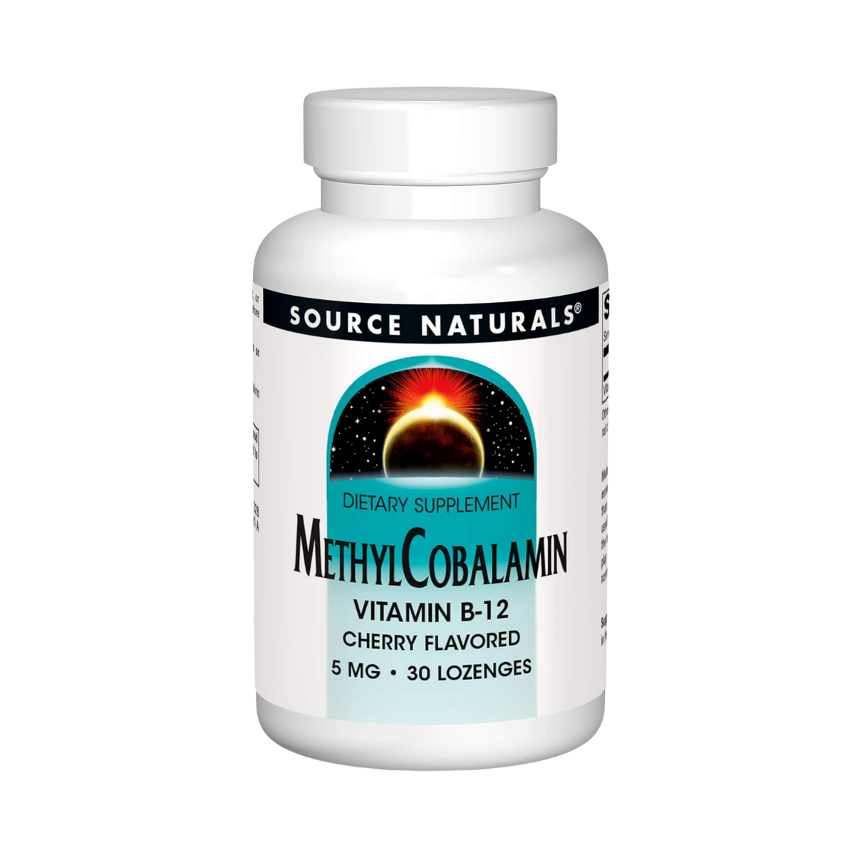 Source Naturals, MethylCobalamin, 5 Mg Cherry, 30 Lozenge