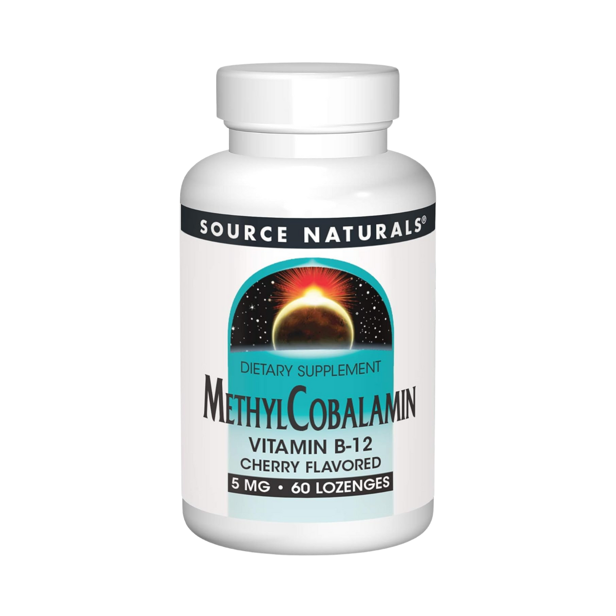 Source Naturals, MethylCobalamin, 5 Mg Cherry, 60 Lozenge