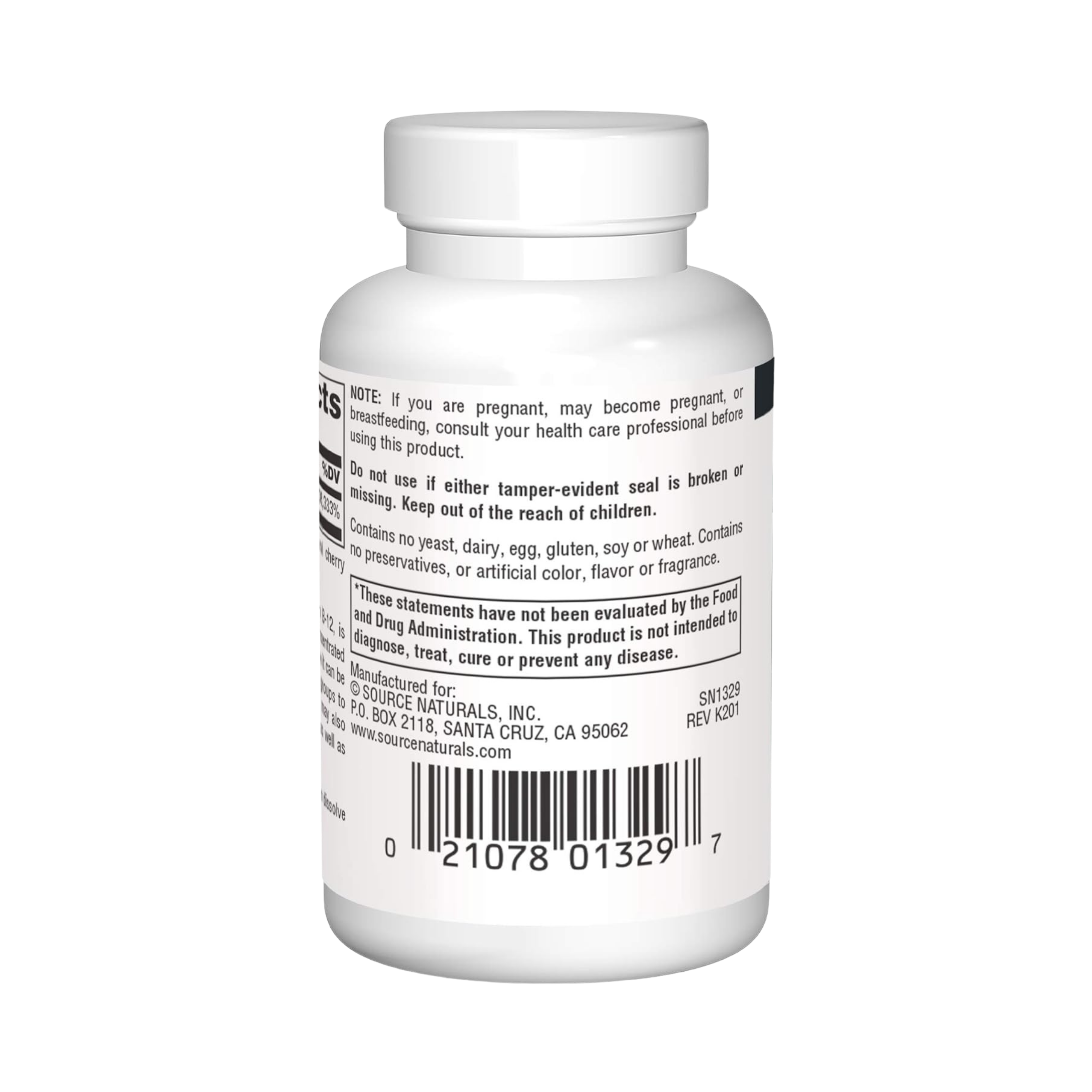 Source Naturals, MethylCobalamin, 5 Mg Cherry, 60 Lozenge