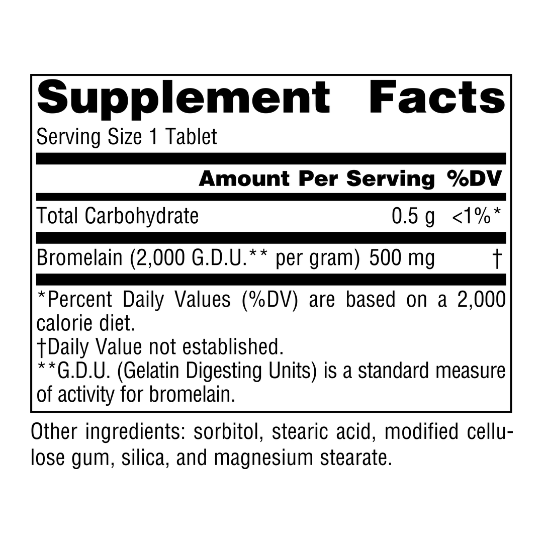Source Naturals, Bromelain, 2000 GDU, 30 Tablets