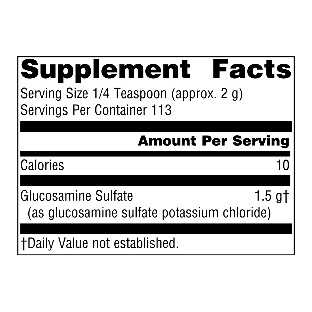 Source Naturals, Glucosamine Sulfate, 8 Powder