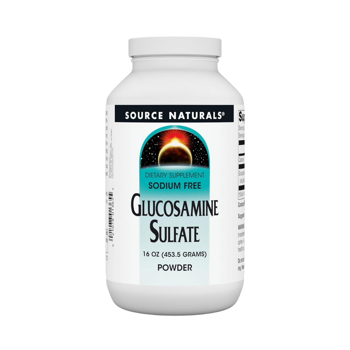 Source Naturals, Glucosamine Sulfate, 16 Powder
