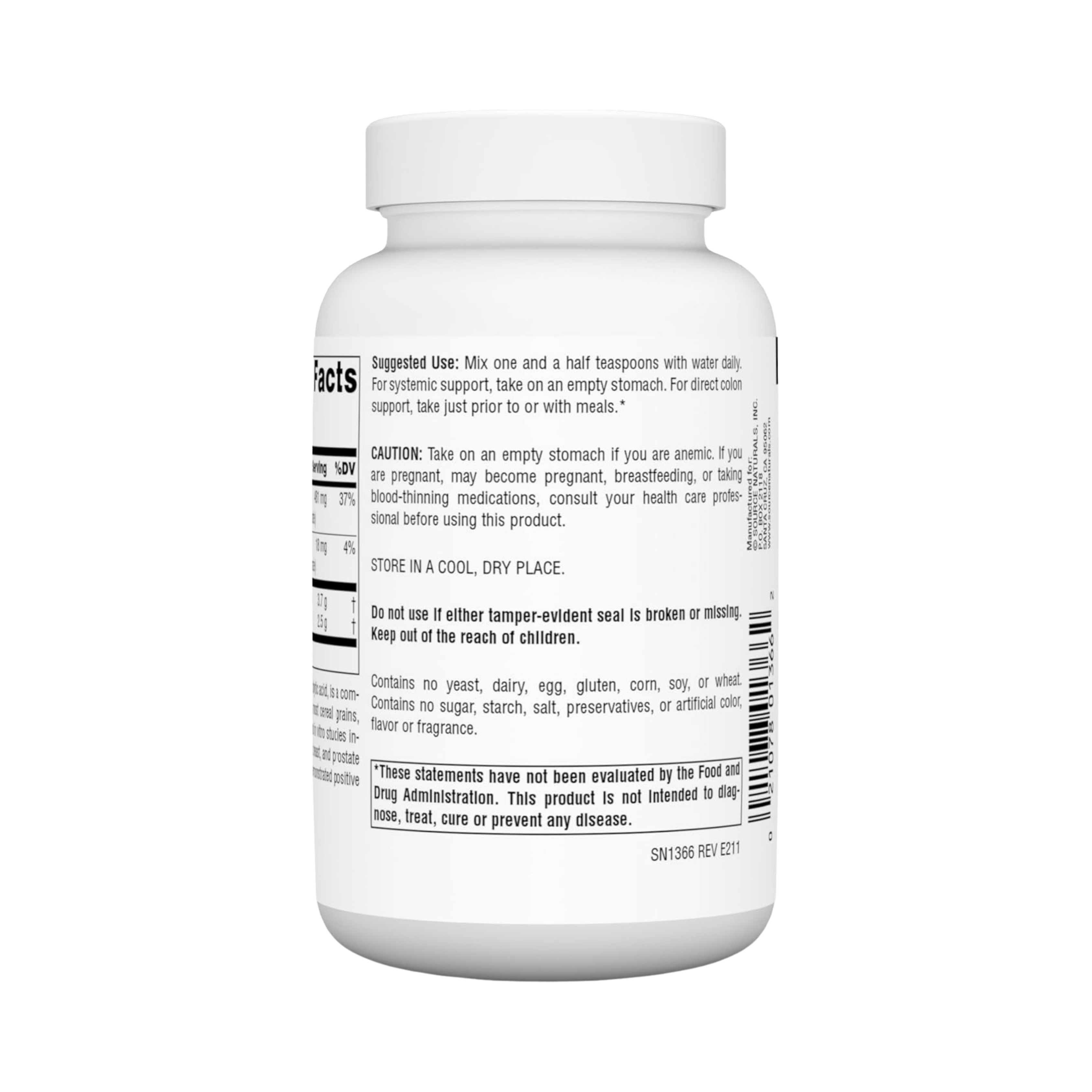 Source Naturals, IP-6, 100 Gm Powder