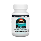 Source Naturals, Biotin, 5000 Mcg, 120 Tablets