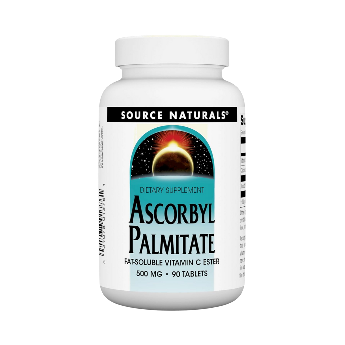 Source Naturals, Ascorbyl Palmitate, 500 Mg, 90 Tablets