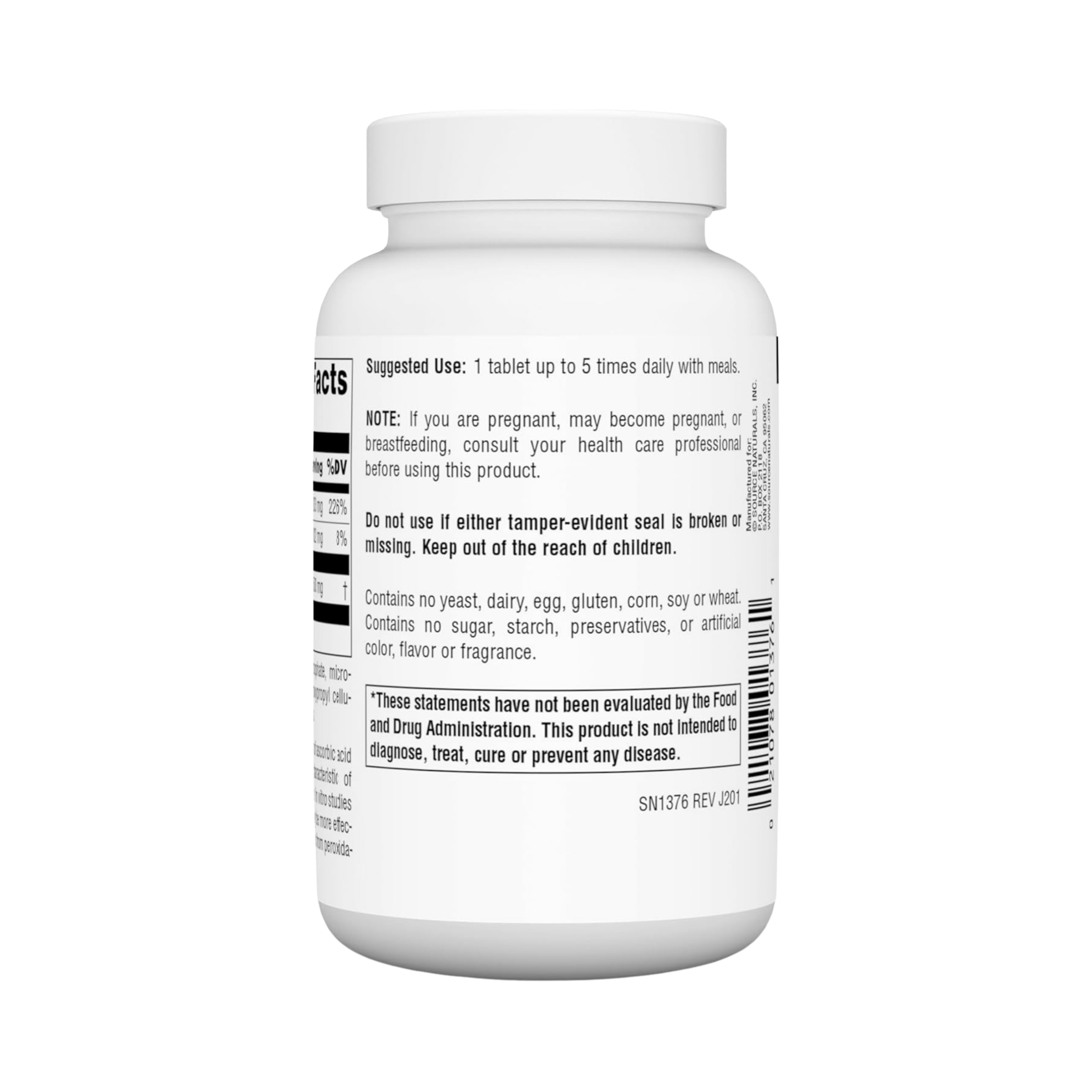 Source Naturals, Ascorbyl Palmitate, 500 Mg, 90 Tablets