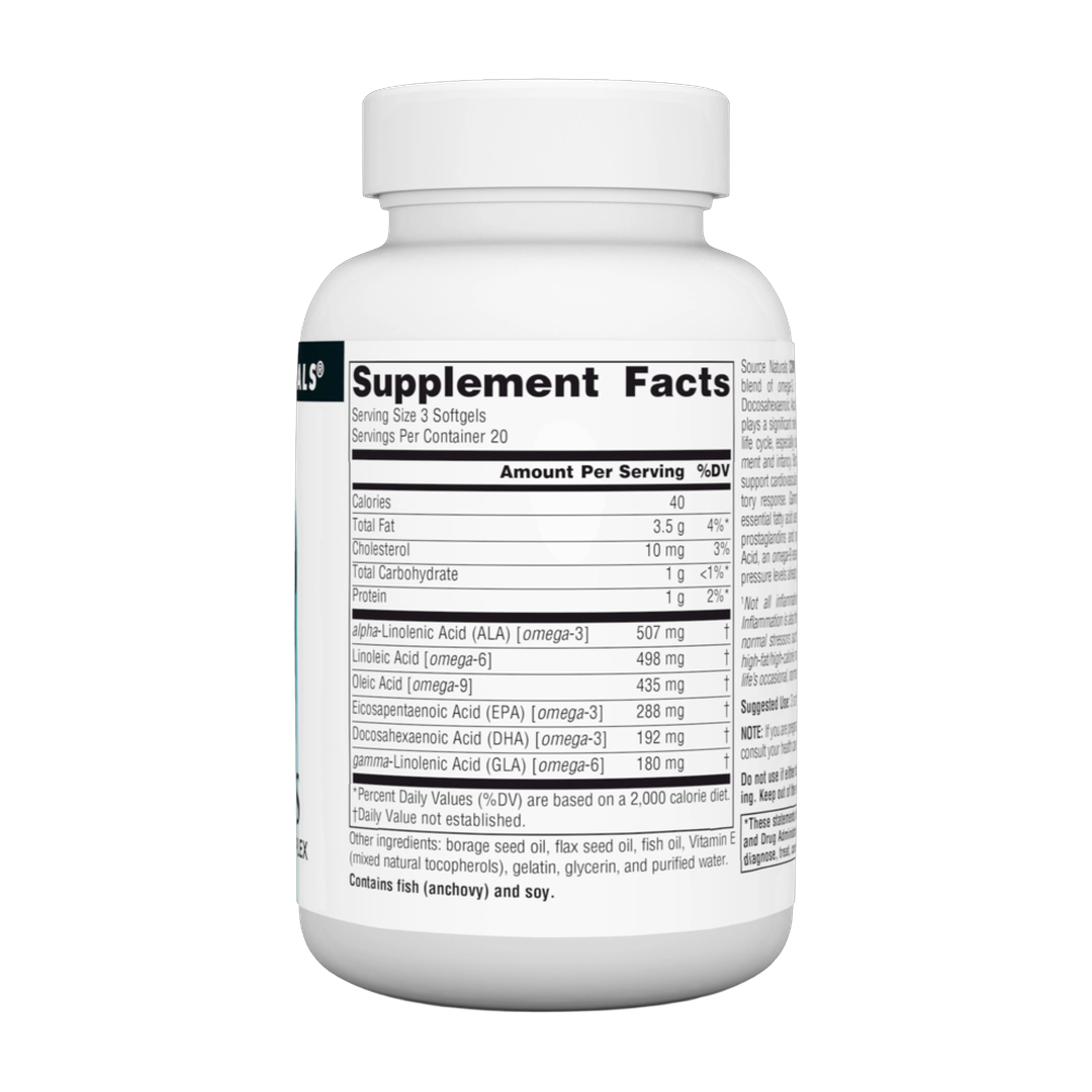 Source Naturals, Complete Essential Fatty Acids, 60 Softgels
