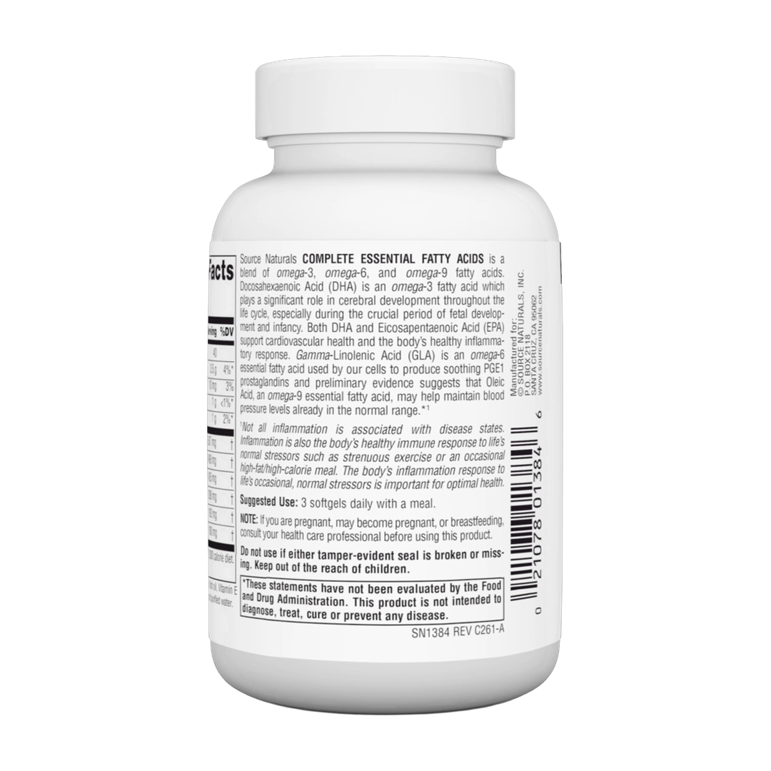 Source Naturals, Complete Essential Fatty Acids, 60 Softgels