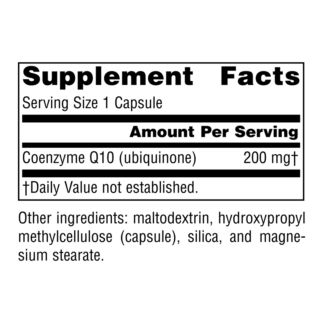 Source Naturals, Coenzyme Q10, 200 Mg, 30 Vegi Capsules