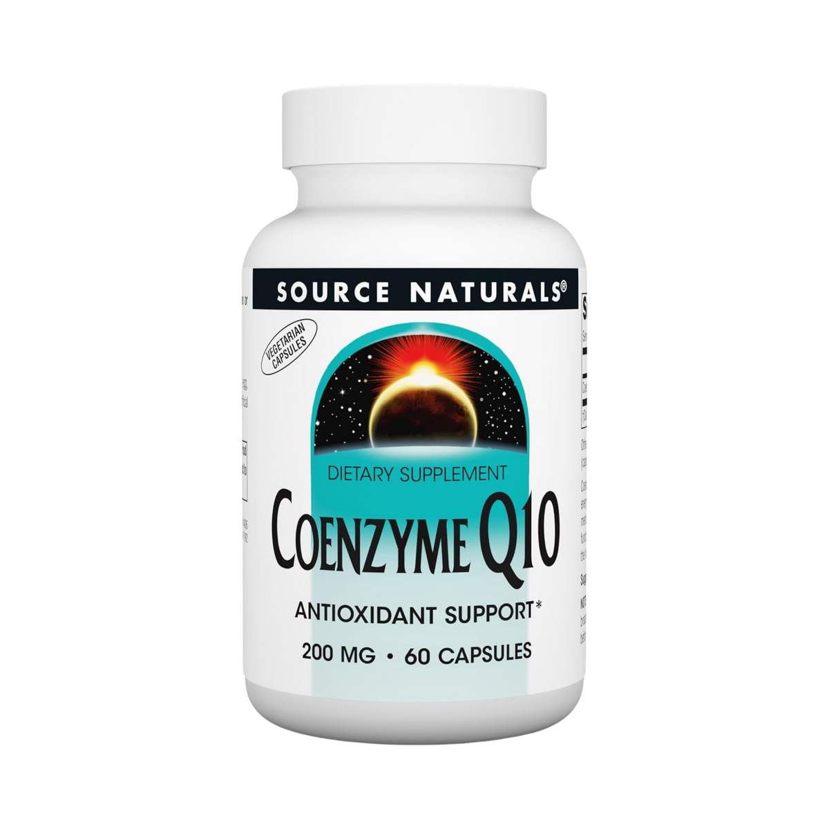Source Naturals, Coenzyme Q10, 200 Mg, 60 Vegi Capsules