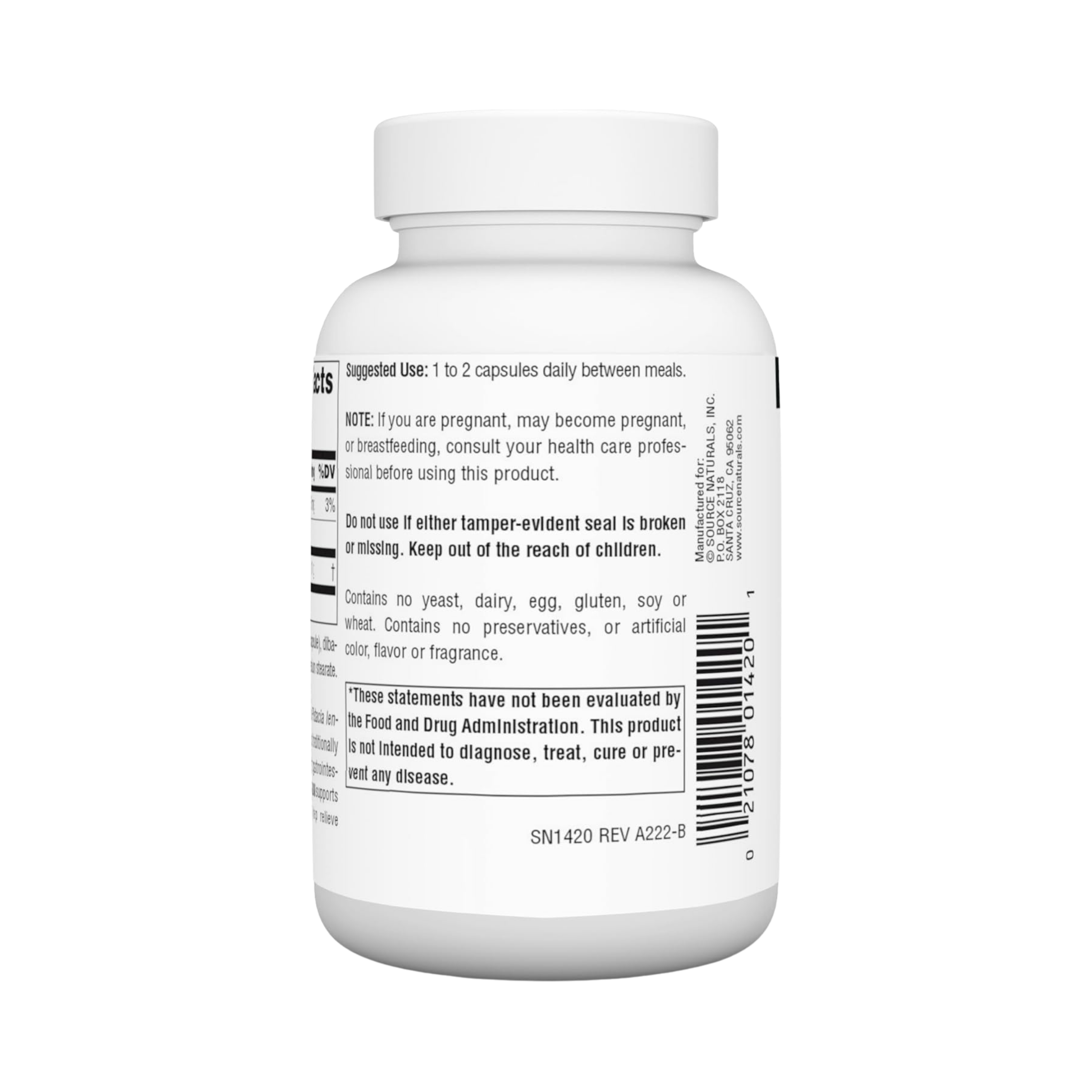 Source Naturals, Mastic Gum, 500 Mg, 60 Capsules