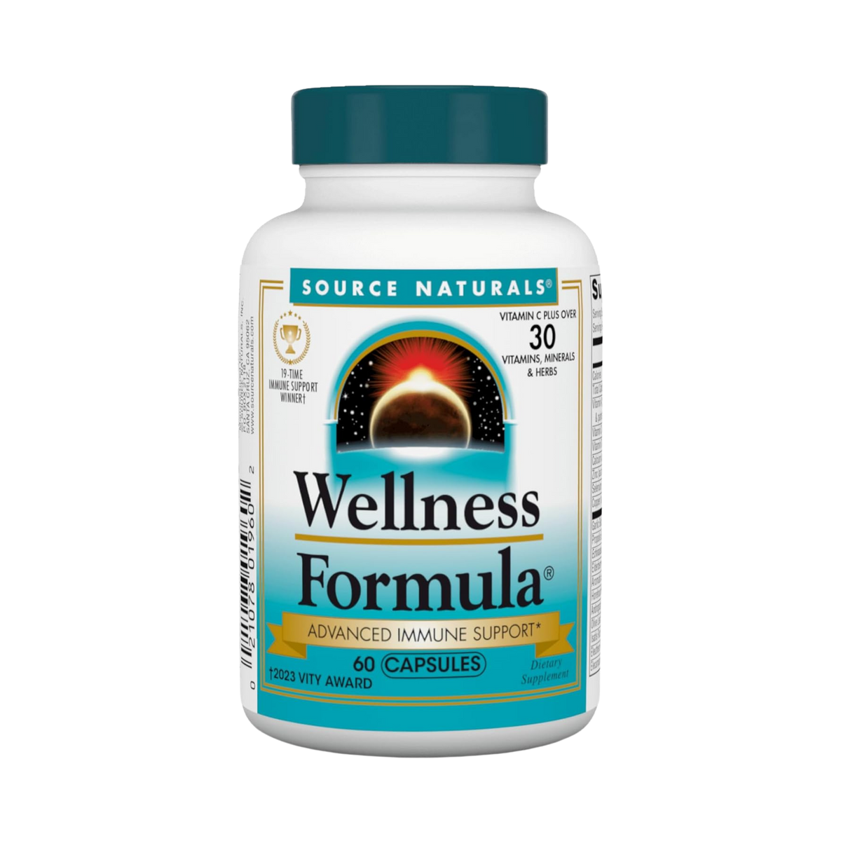 Source Naturals, Wellness Formula, 60 Capsules