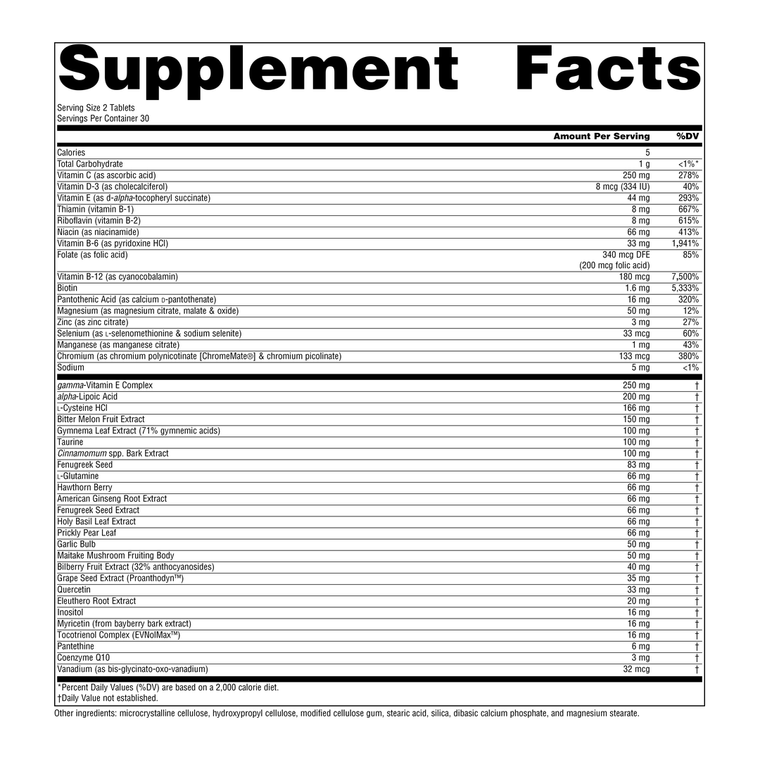 Source Naturals, Gluco-Science, 60 Tablets