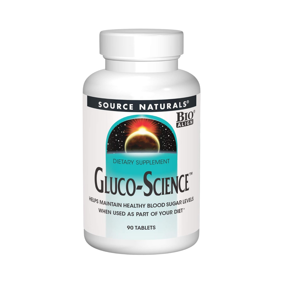 Source Naturals, Gluco-Science, 90 Tablets